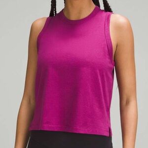Lululemon Classic Fit Cotton Blend Tank top size 6